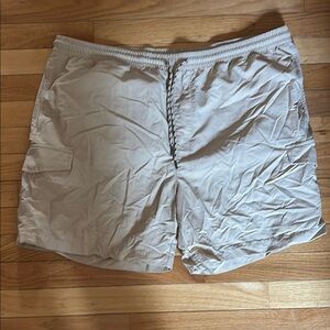 Original Use Men's Athletic Shorts - Tan